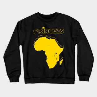 Pride African Princess Gift African Lovers Crewneck Sweatshirt